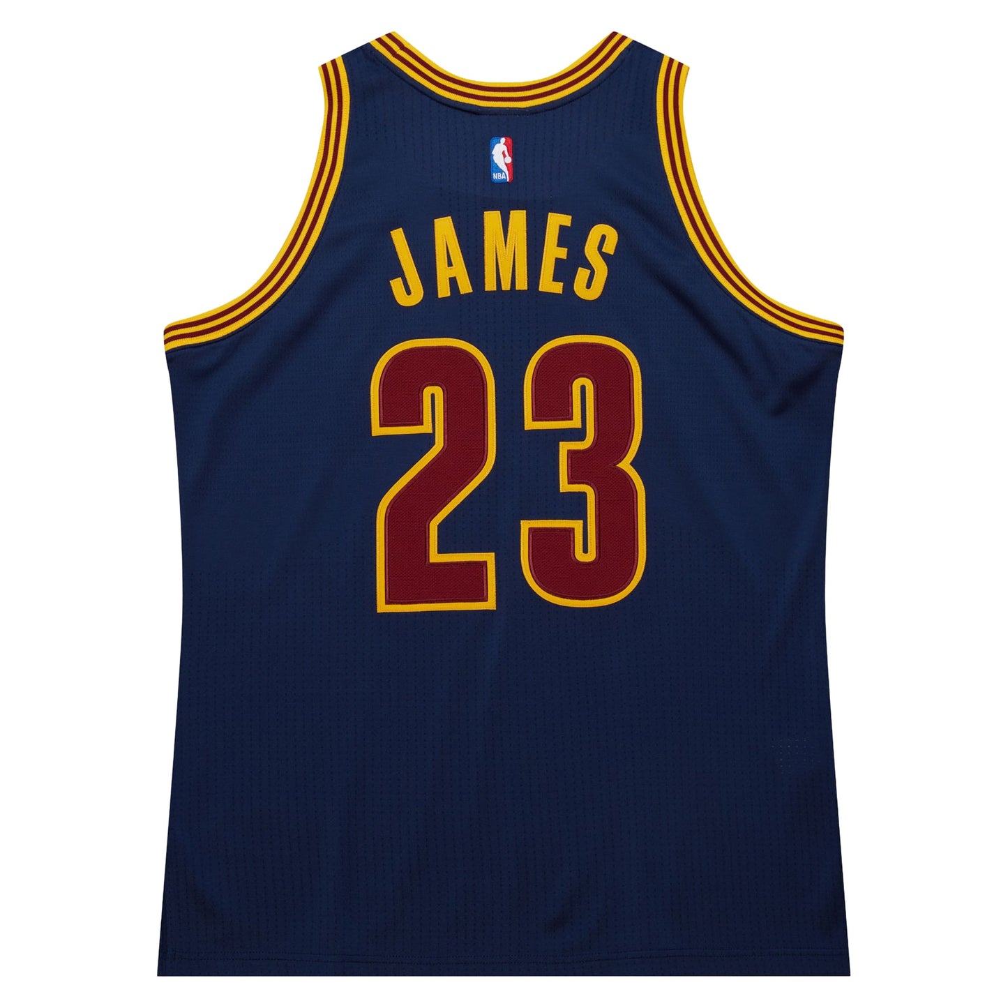Men's Cleveland Cavaliers LeBron James Mitchell & Ness Navy Big & Tall 2015/16 Swingman Jersey