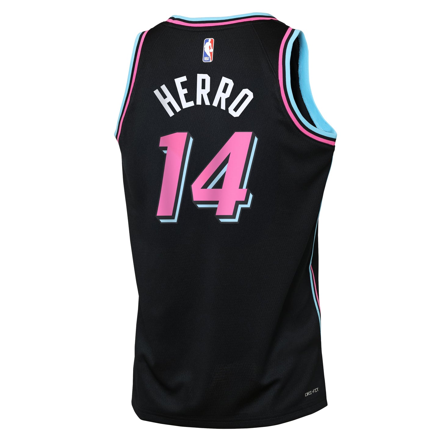 Youth Miami Heat Tyler Herro Nike Black 2025/26 City Edition Swingman Jersey