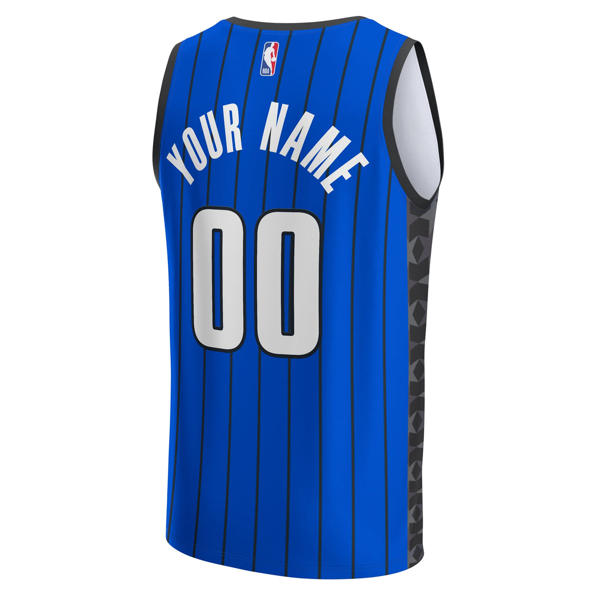 Men's Orlando Magic Fanatics Blue Fast Break Custom Jersey - Statement Edition