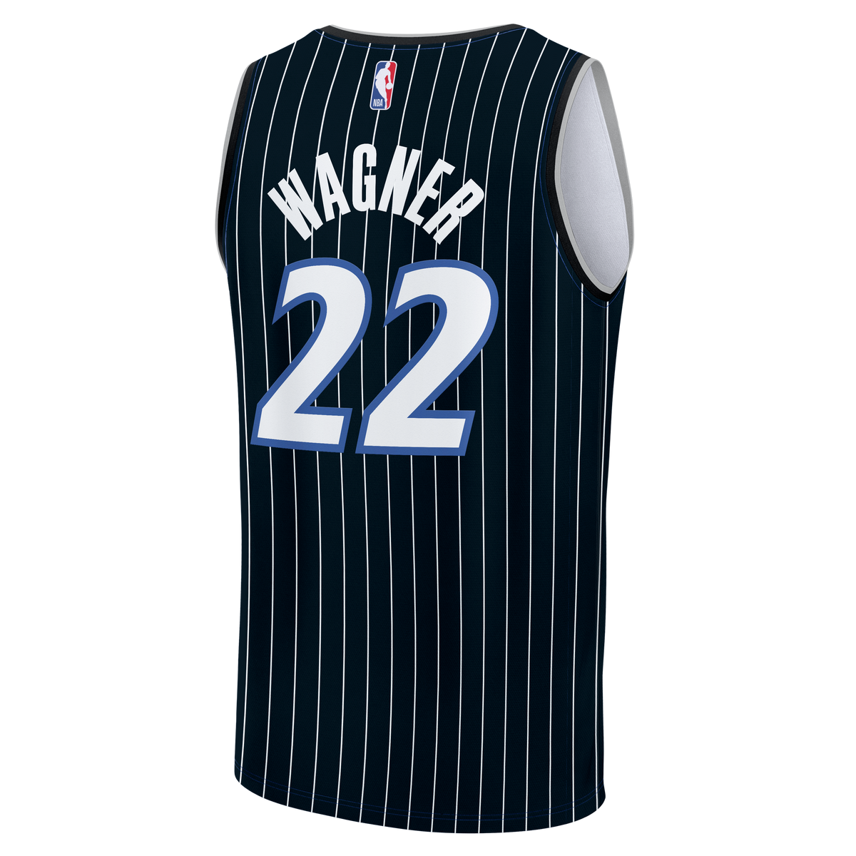Men's Orlando Magic Franz Wagner Fanatics Black Fast Break Jersey - Statement Edition