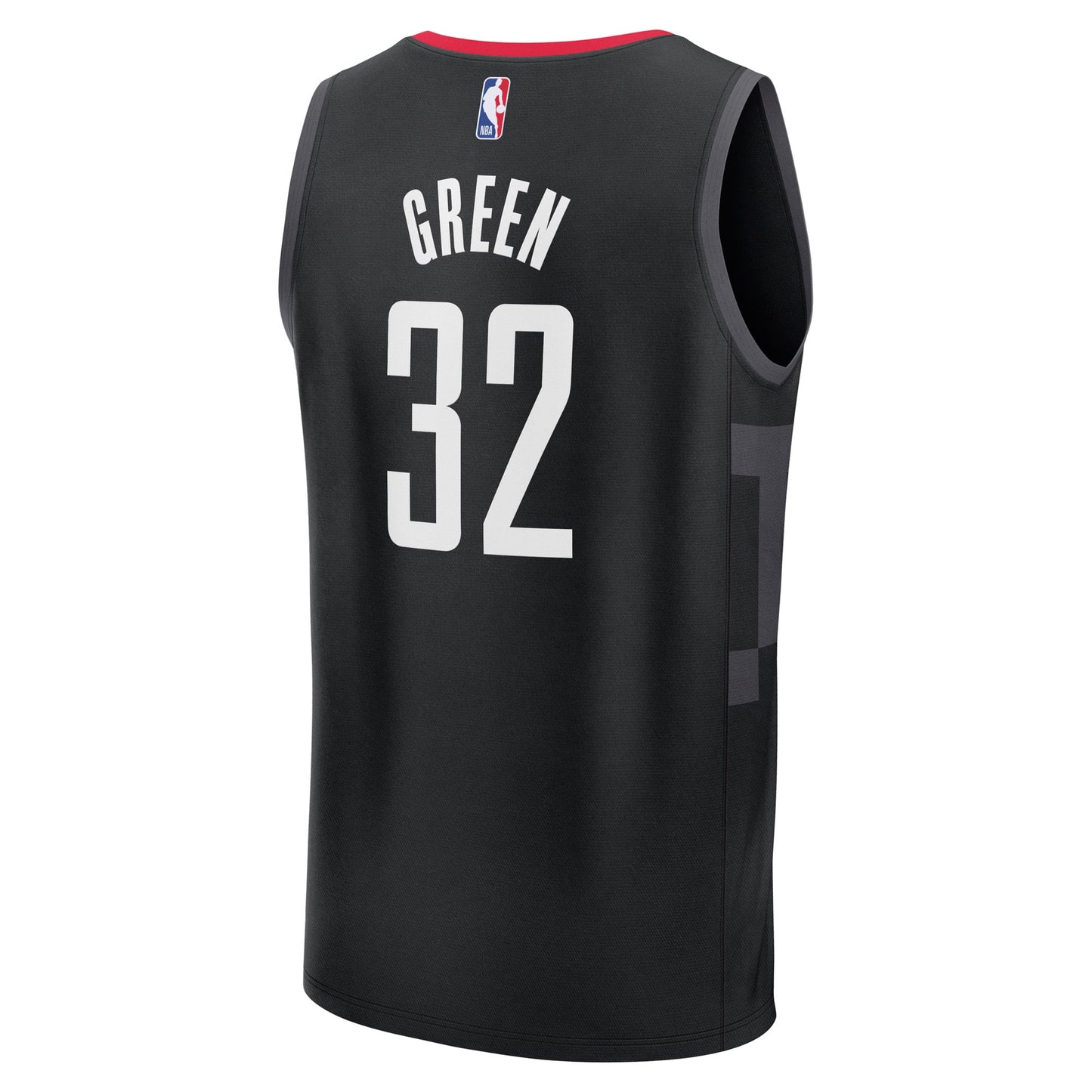 Men's Houston Rockets Jeff Green Fanatics Black Fast Break Replica Player Jersey - Statement Edition
