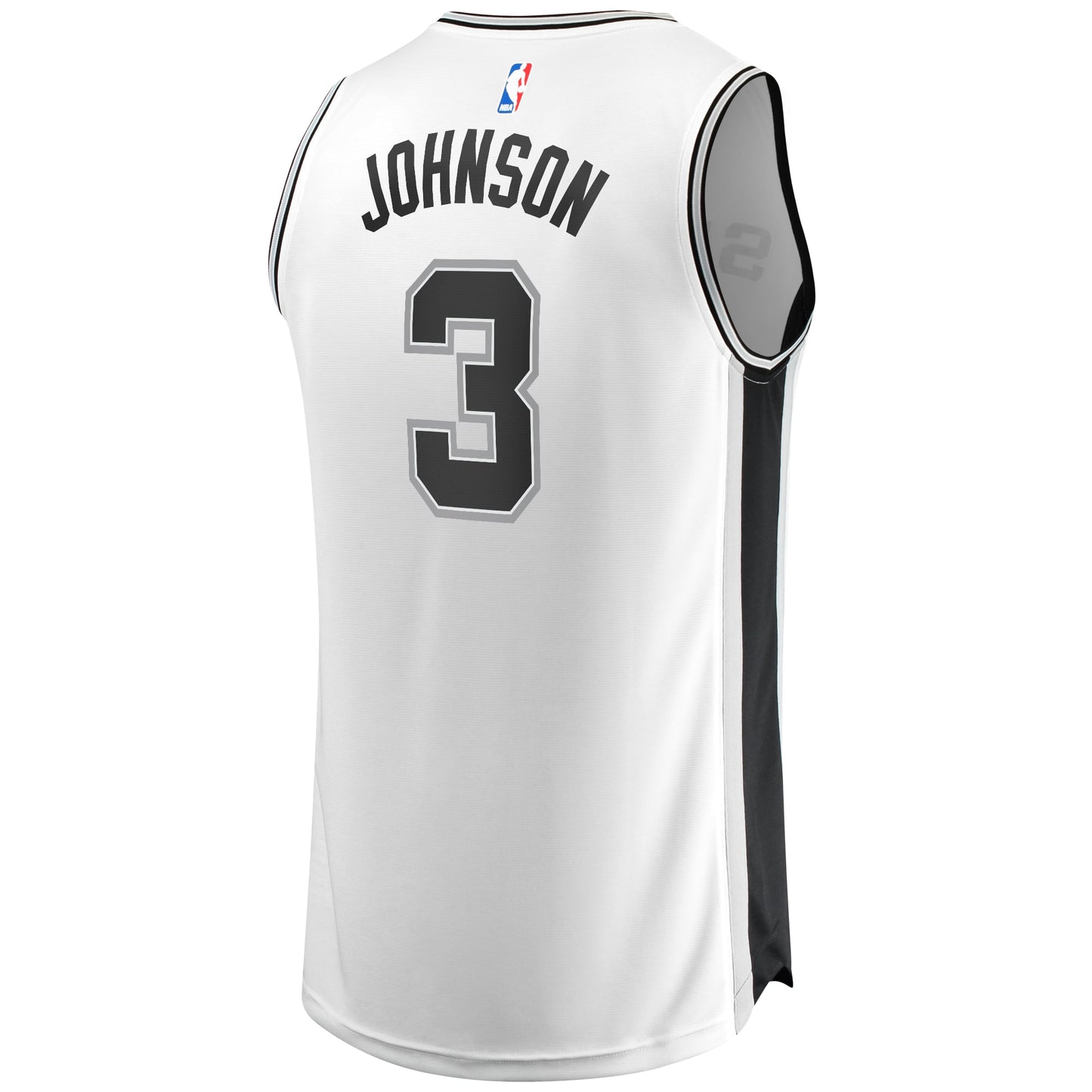Men's San Antonio Spurs Keldon Johnson Fanatics White Fast Break Association Jersey