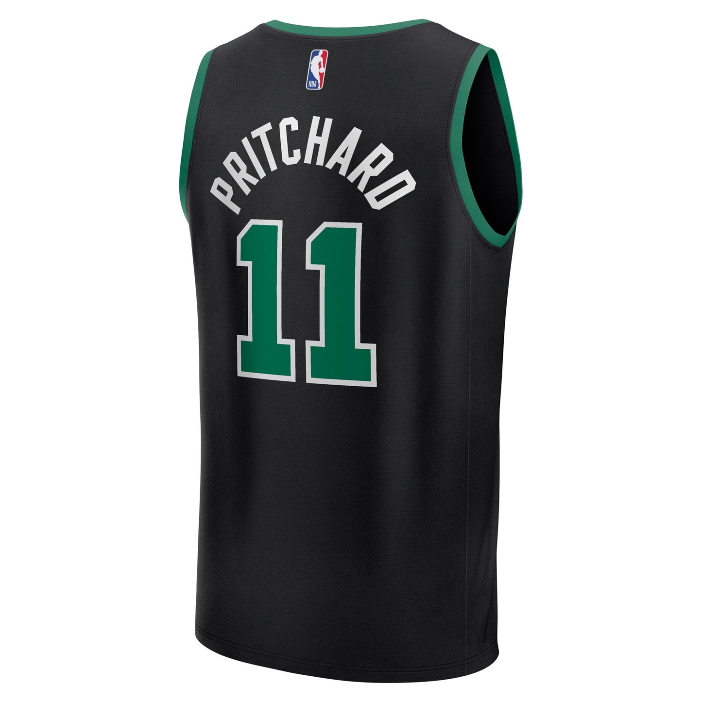 Men's Boston Celtics Payton Pritchard Fanatics Black Fast Break Replica Player Jersey - Statement Edition