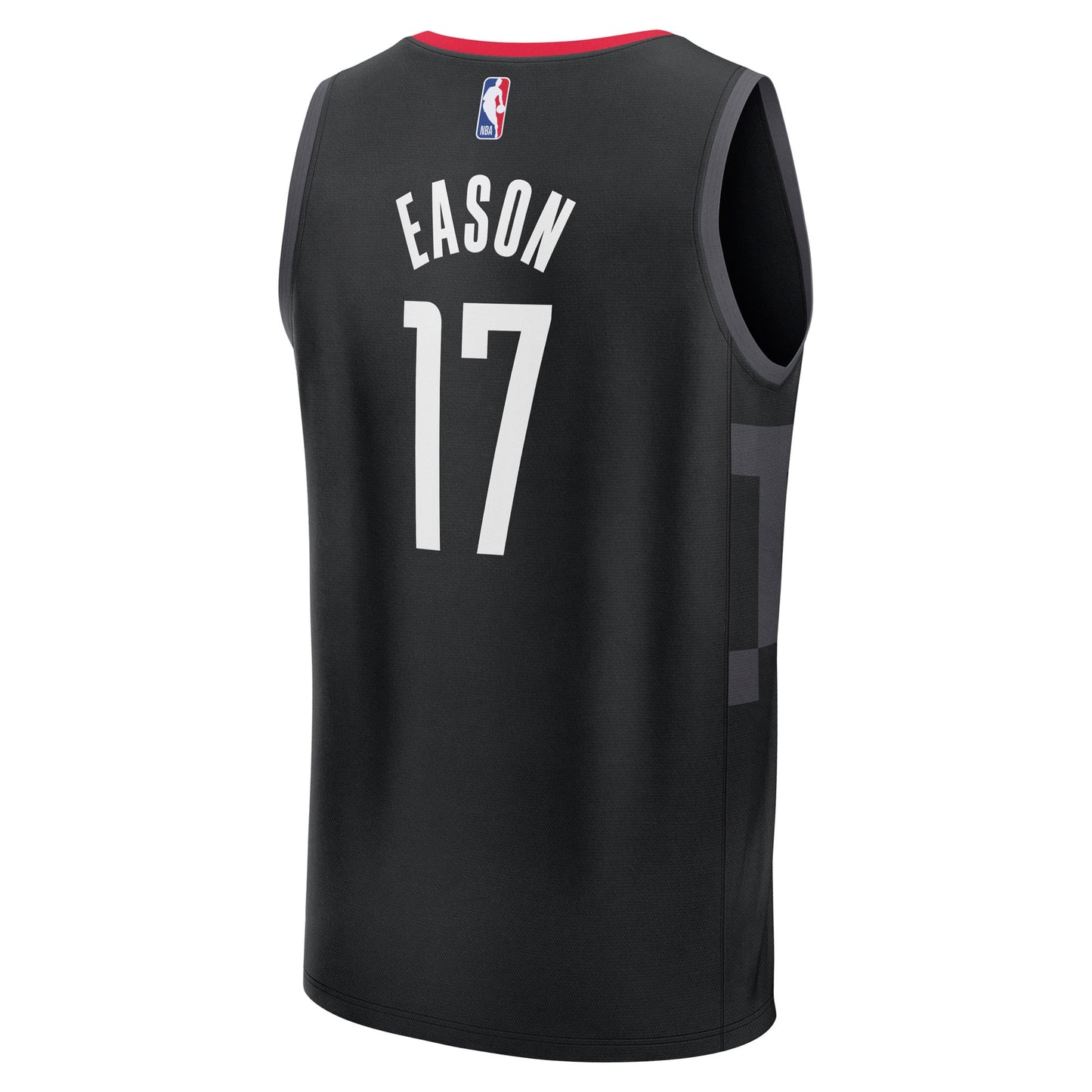 Men's Houston Rockets Tari Eason Fanatics Black Fast Break Replica Player Jersey - Statement Edition