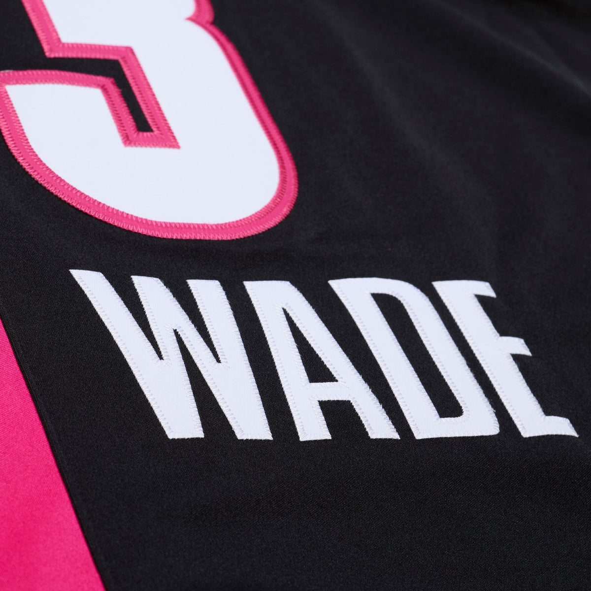 Men's Miami Heat Dwyane Wade Mitchell & Ness Black 2005-06 Hardwood Classics Authentic Jersey