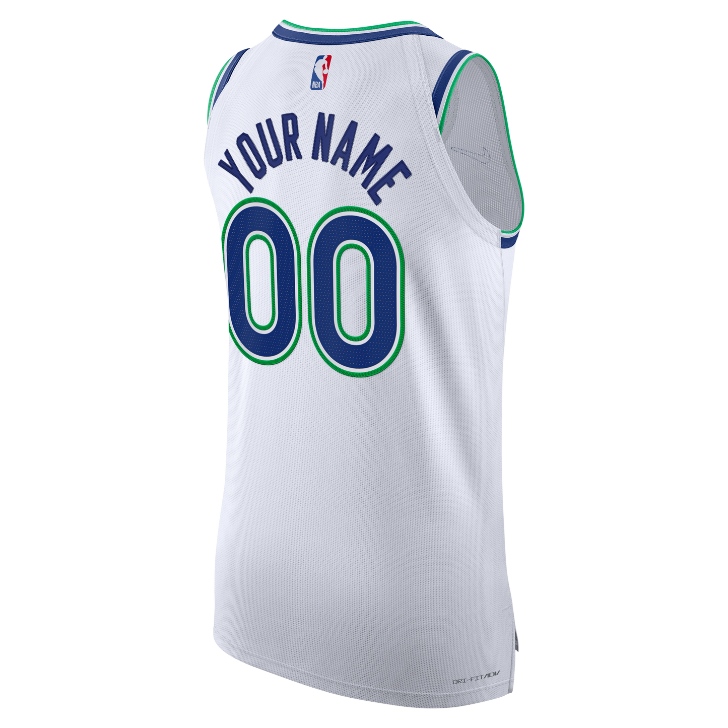 Men's Minnesota Timberwolves Nike White Authentic Custom Jersey - Association Edition