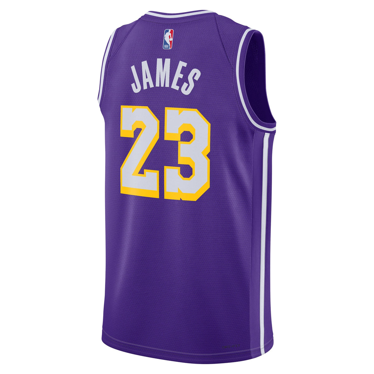 Unisex Los Angeles Lakers LeBron James Jordan Brand Purple Swingman Jersey - Statement Edition