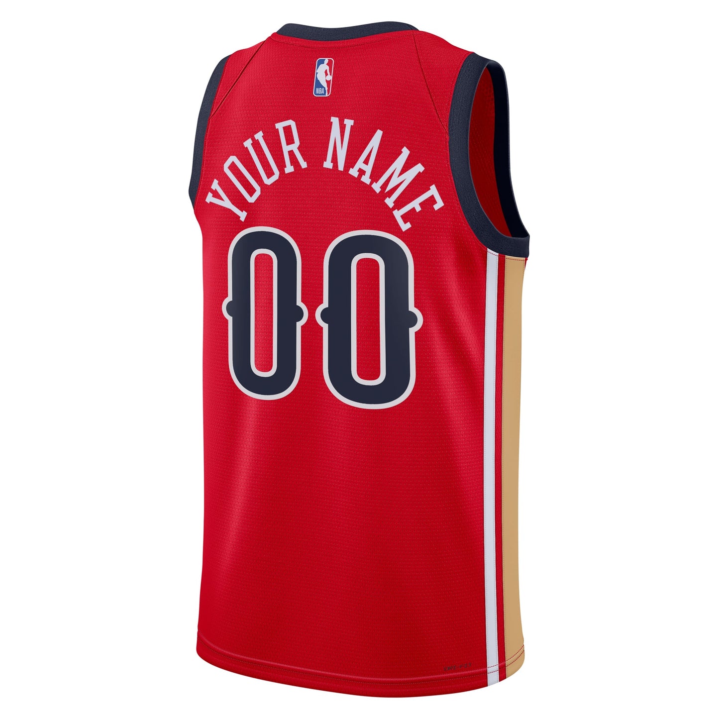 Unisex New Orleans Pelicans Jordan Brand Red Swingman Custom Jersey - Statement Edition