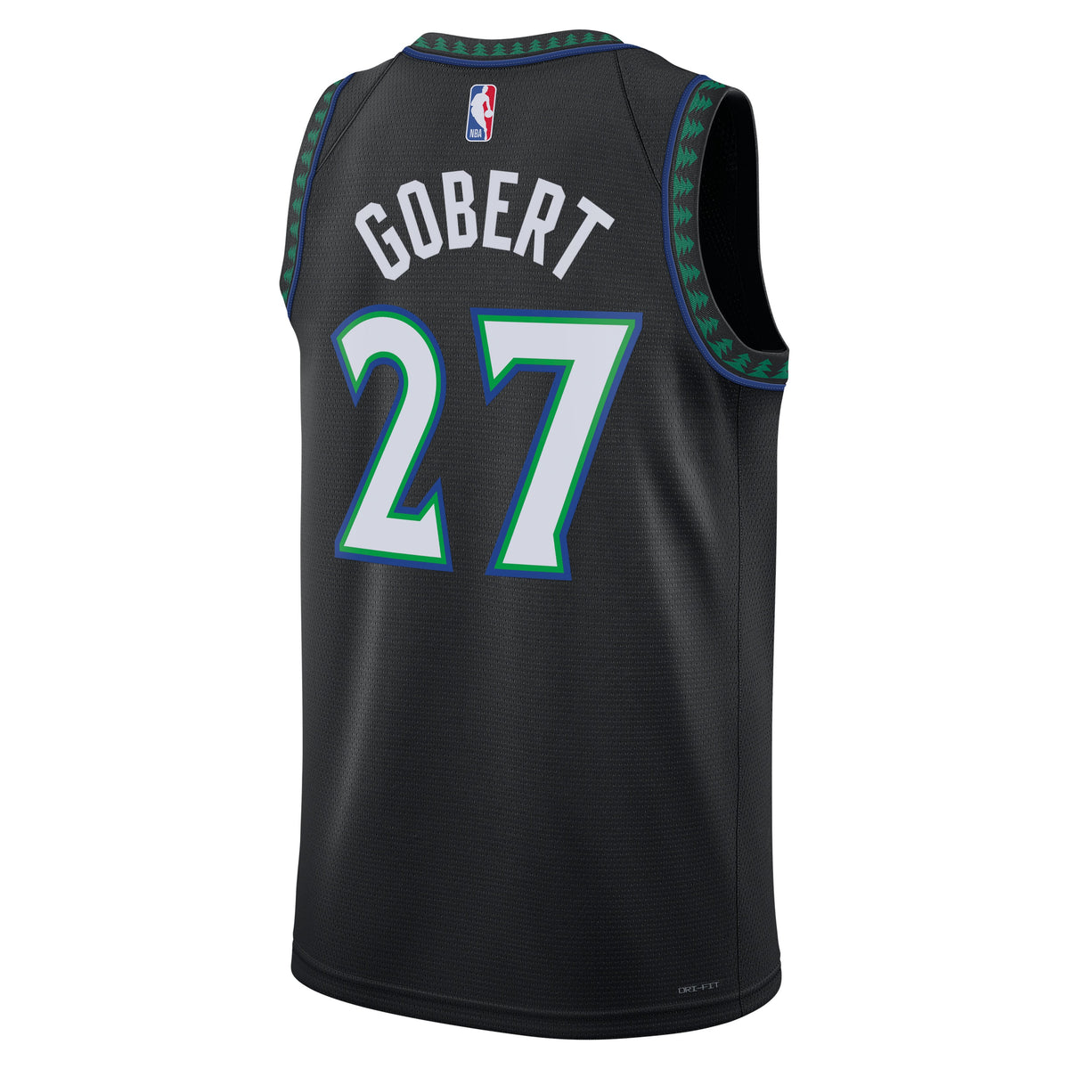 Unisex Minnesota Timberwolves Rudy Gobert Jordan Brand Black Swingman Jersey - Statement Edition