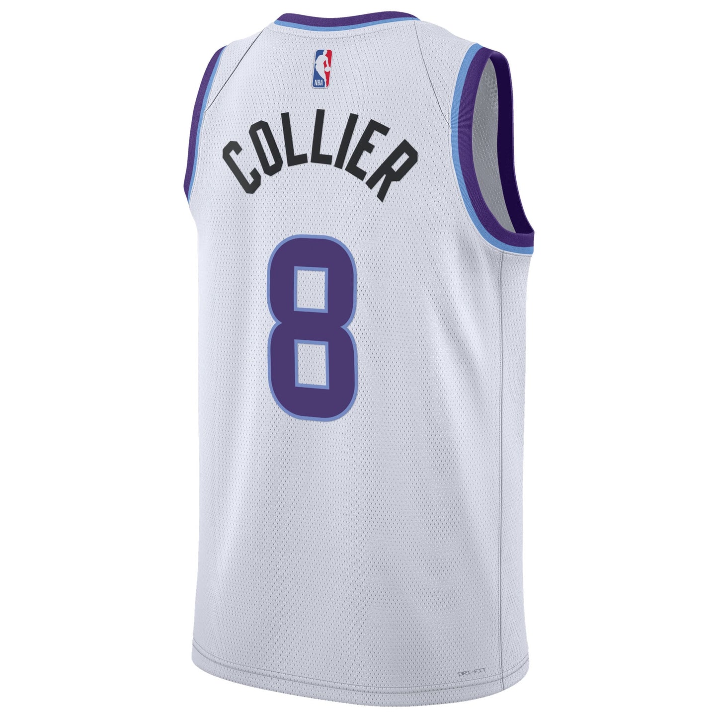 Unisex Utah Jazz Isaiah Collier Nike White Swingman Jersey - Association Edition