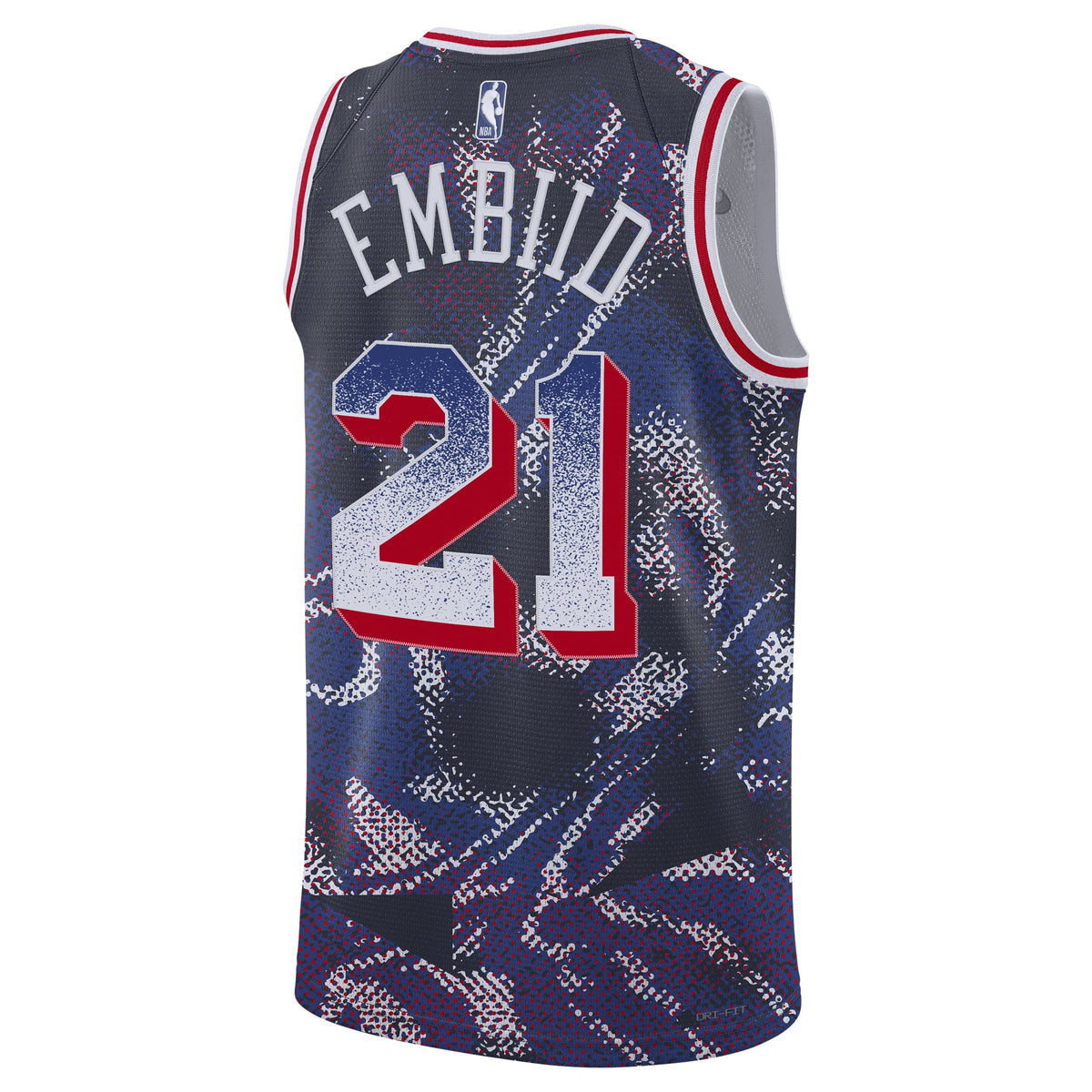 Unisex Philadelphia 76ers Joel Embiid Nike Navy 2025 Select Series Swingman Player Jersey