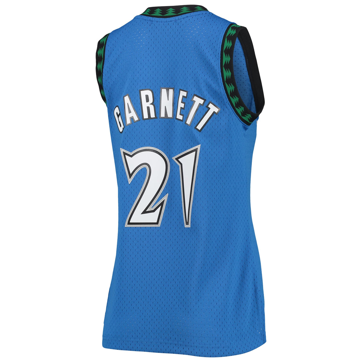 Women's Minnesota Timberwolves Kevin Garnett Mitchell & Ness Blue Hardwood Classics Swingman Jersey