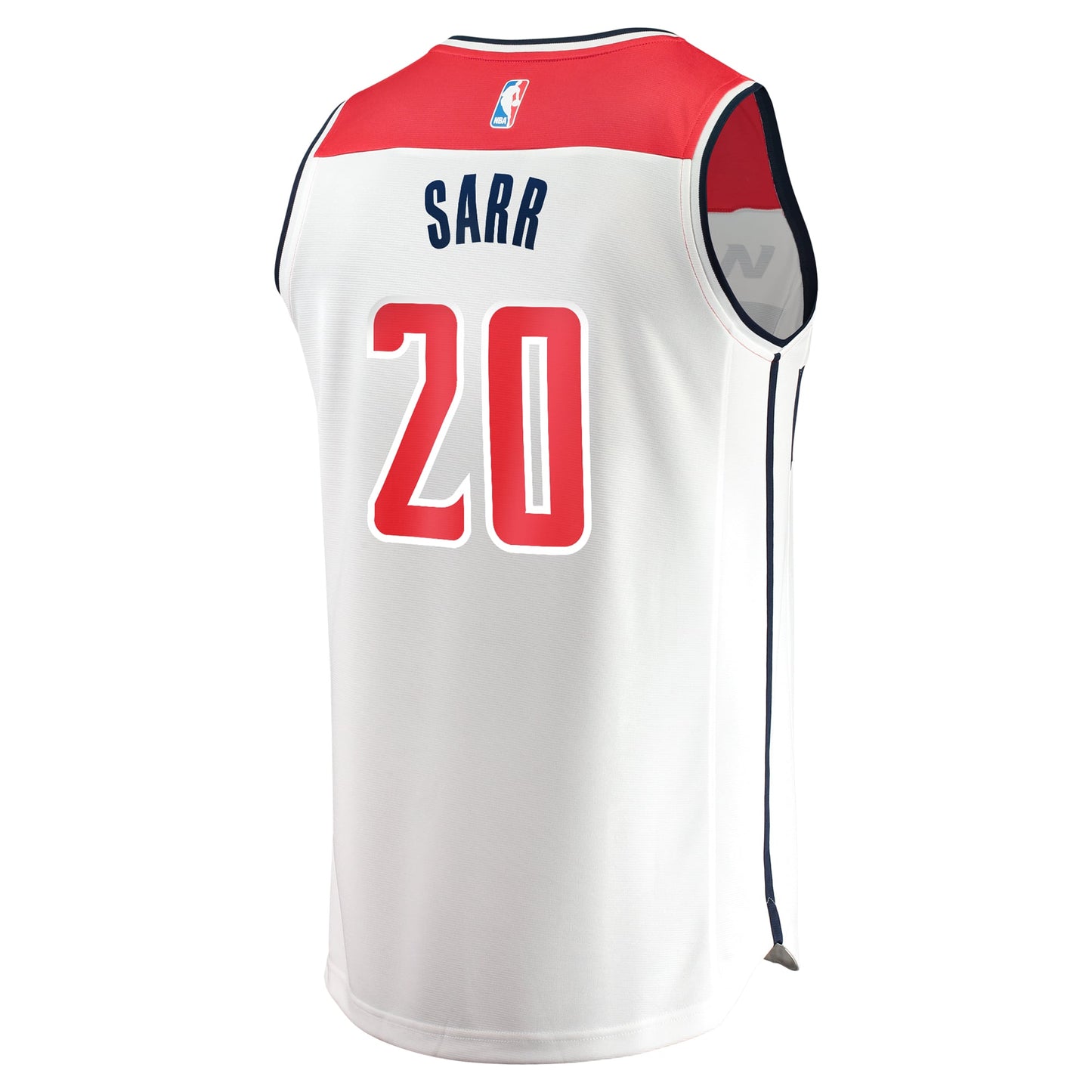 Youth Washington Wizards Alexandre Sarr Fanatics White Fast Break Replica Player Jersey - Association Edition