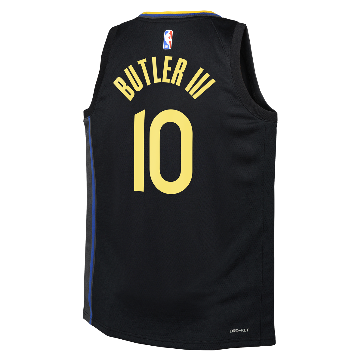 Youth Golden State Warriors Jimmy Butler III Jordan Brand Black Swingman Jersey - Statement Edition