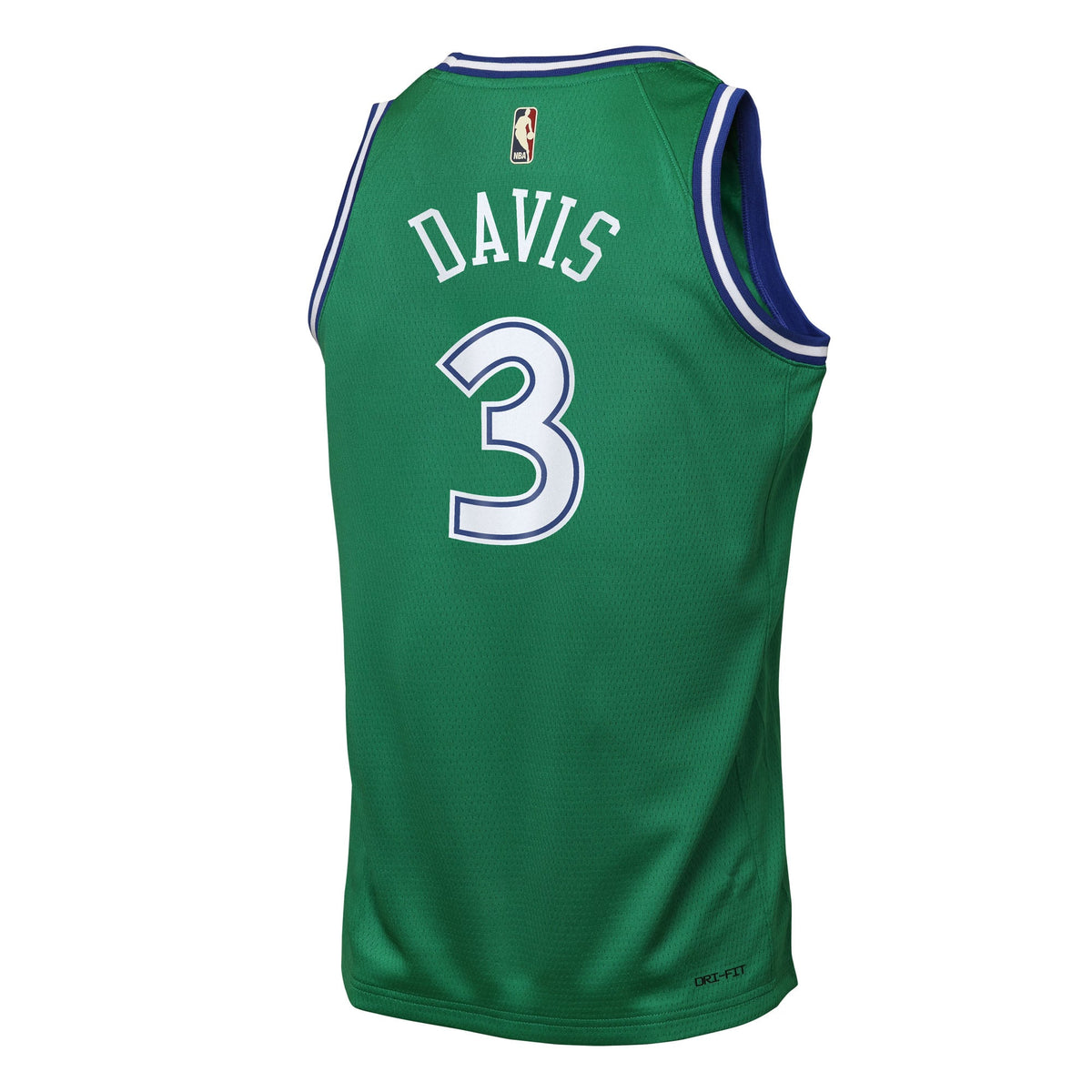Youth Dallas Mavericks Anthony Davis Nike Green Swingman Jersey - Classic Edition