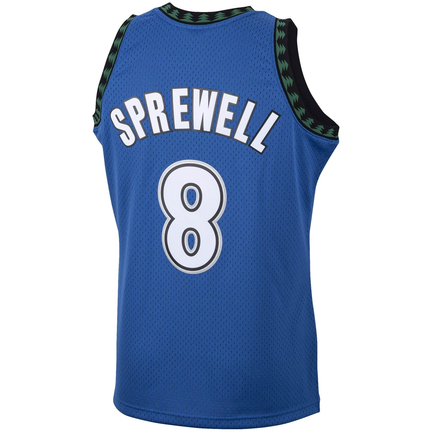 Men's Minnesota Timberwolves Latrell Sprewell Mitchell & Ness Blue 2003/04 Hardwood Classics Swingman Jersey