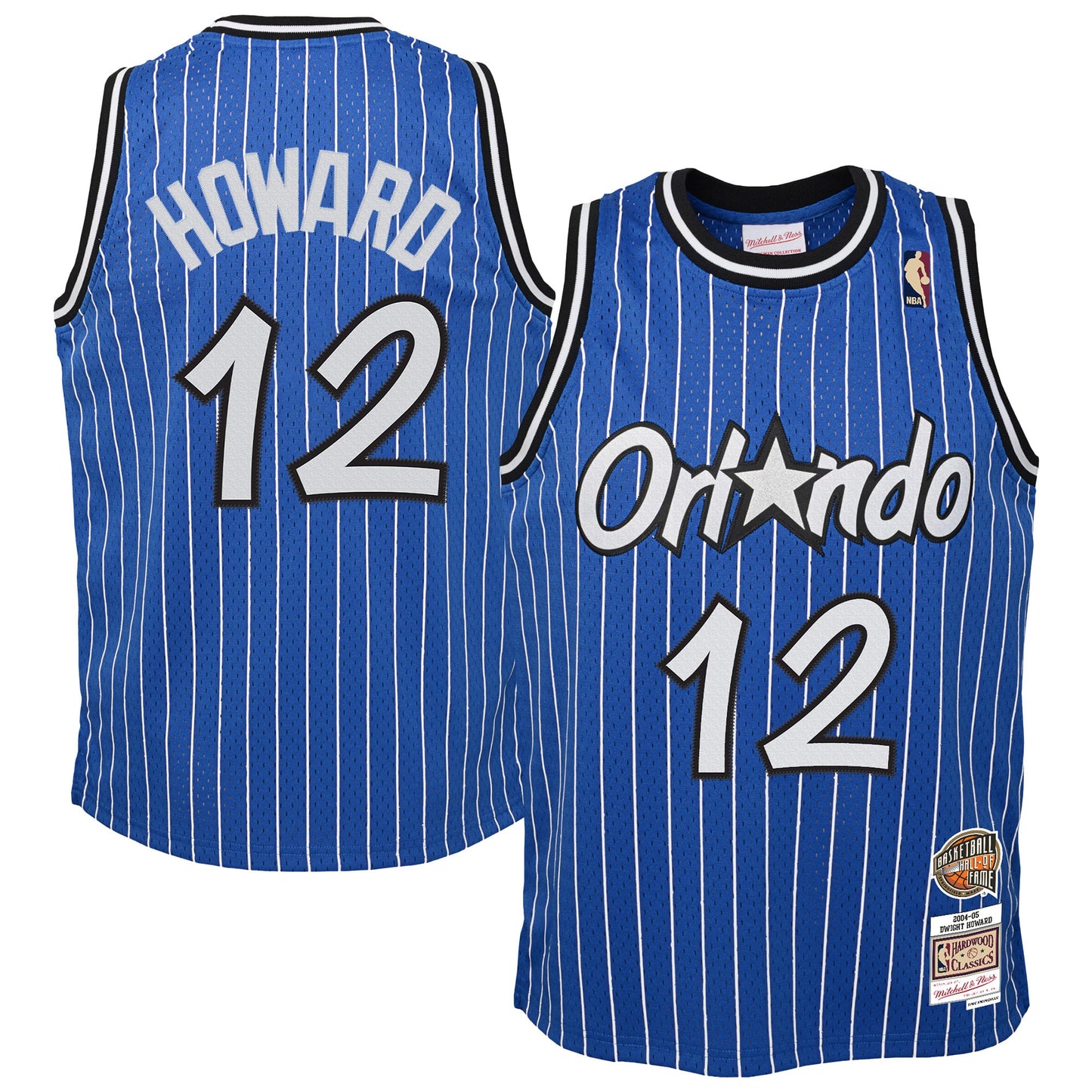Youth Orlando Magic Dwight Howard Mitchell & Ness Blue 2004/05 Hardwood Classics Swingman Jersey
