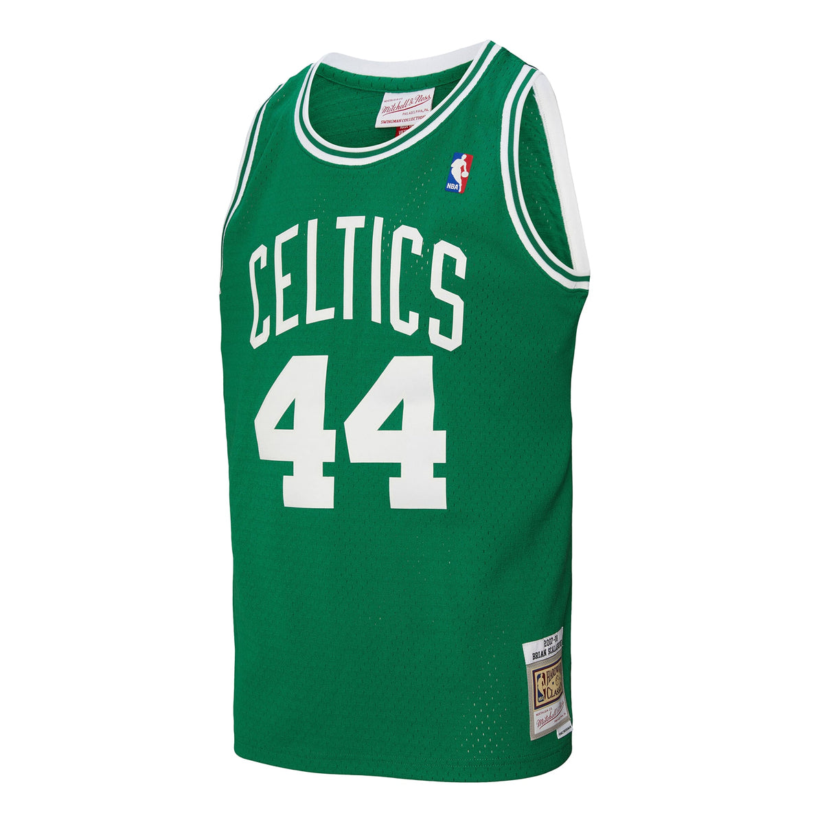 Men's Boston Celtics Brian Scalabrine Mitchell & Ness Kelly Green 2007/08 Hardwood Classics Swingman Jersey