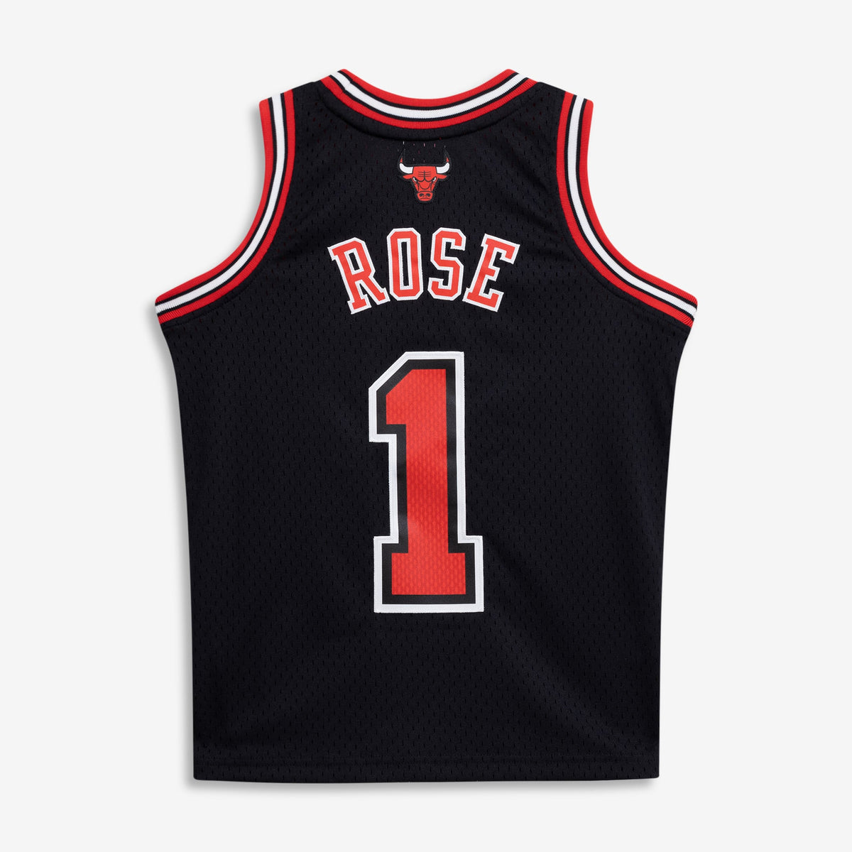 Youth Chicago Bulls Derrick Rose Mitchell & Ness Black 2010/11 Hardwood Classics Swingman Jersey