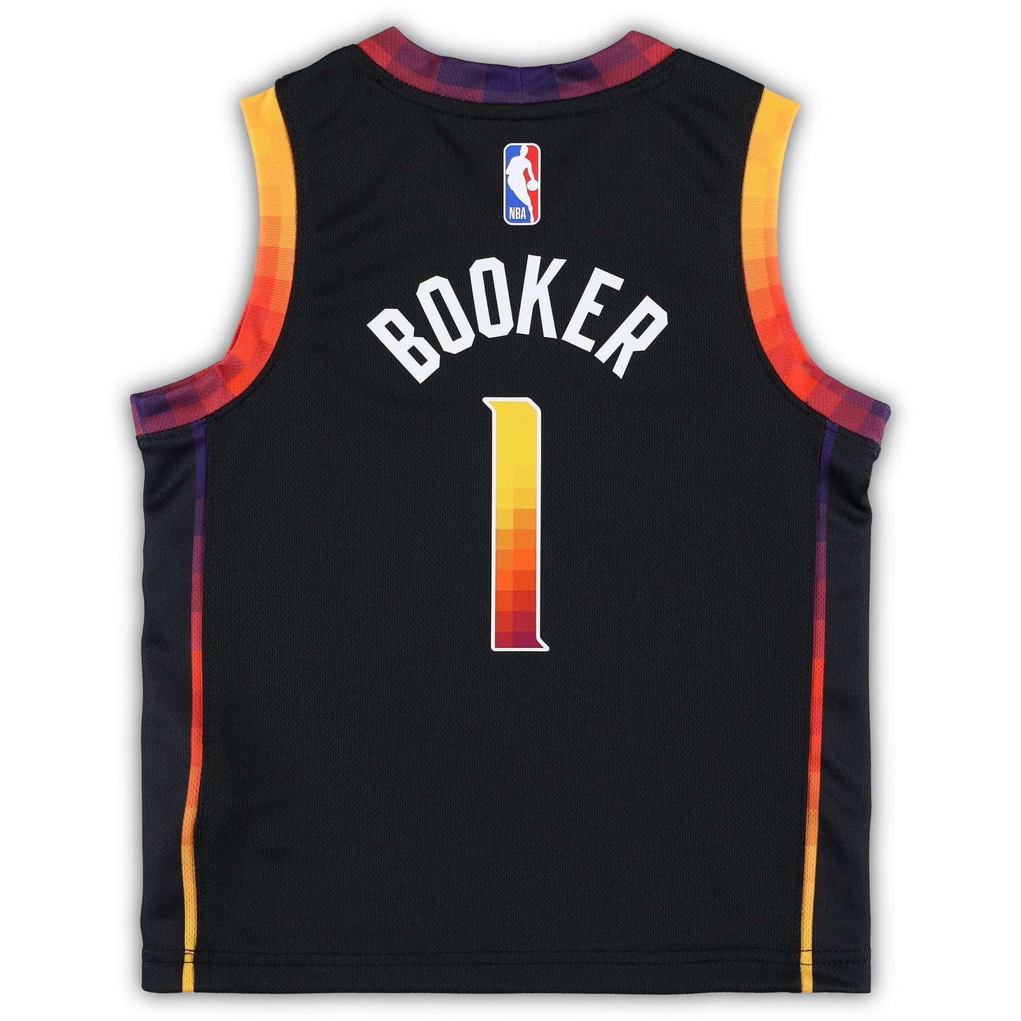 Preschool Phoenix Suns Devin Booker Jordan Brand Black 2022/23 Swingman Jersey - Statement Edition