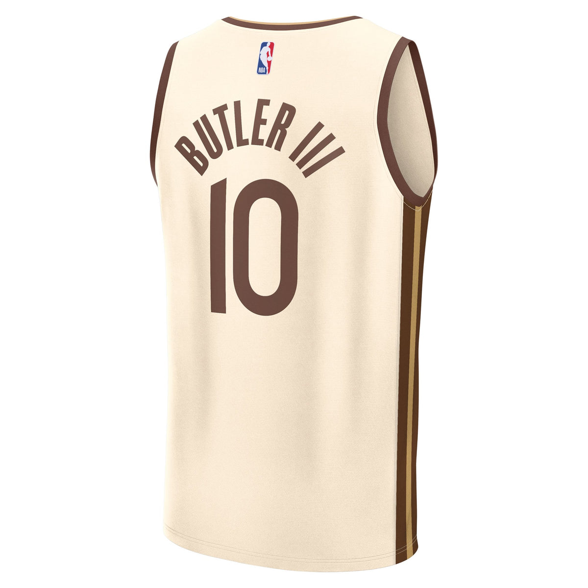 Youth Golden State Warriors Jimmy Butler III Fanatics Tan 2025/26 City Edition Fast Break Jersey