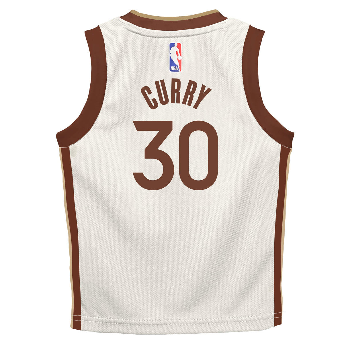 Infant Golden State Warriors Stephen Curry Nike Tan 2025/26 City Edition Swingman Jersey