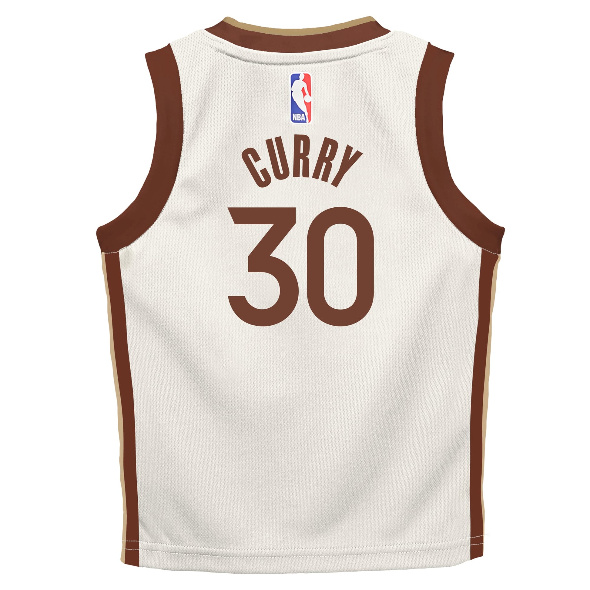 Infant Golden State Warriors Stephen Curry Nike Tan 2025/26 City Edition Swingman Jersey