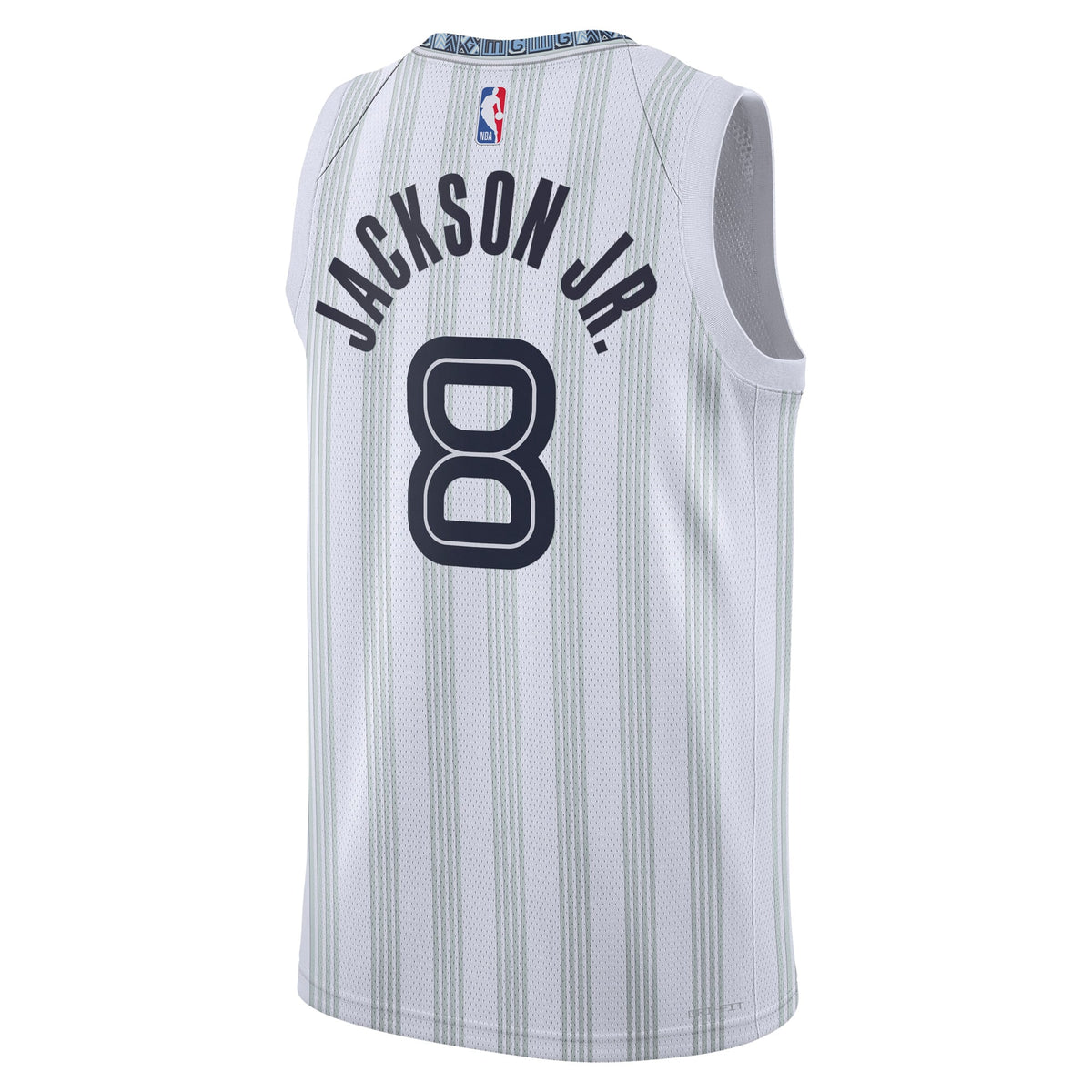 Unisex Memphis Grizzlies Jaren Jackson Jr. Nike White 2025/26 Swingman Jersey - City Edition