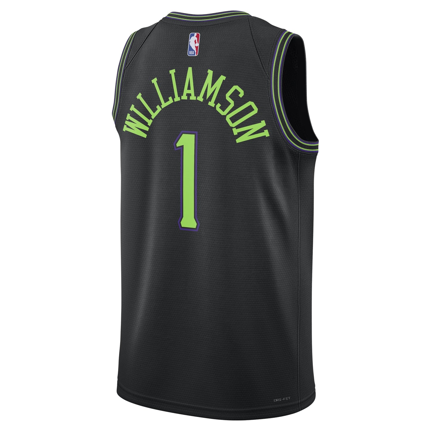 Unisex New Orleans Pelicans Zion Williamson Nike Black 2025/26 Swingman Jersey - City Edition