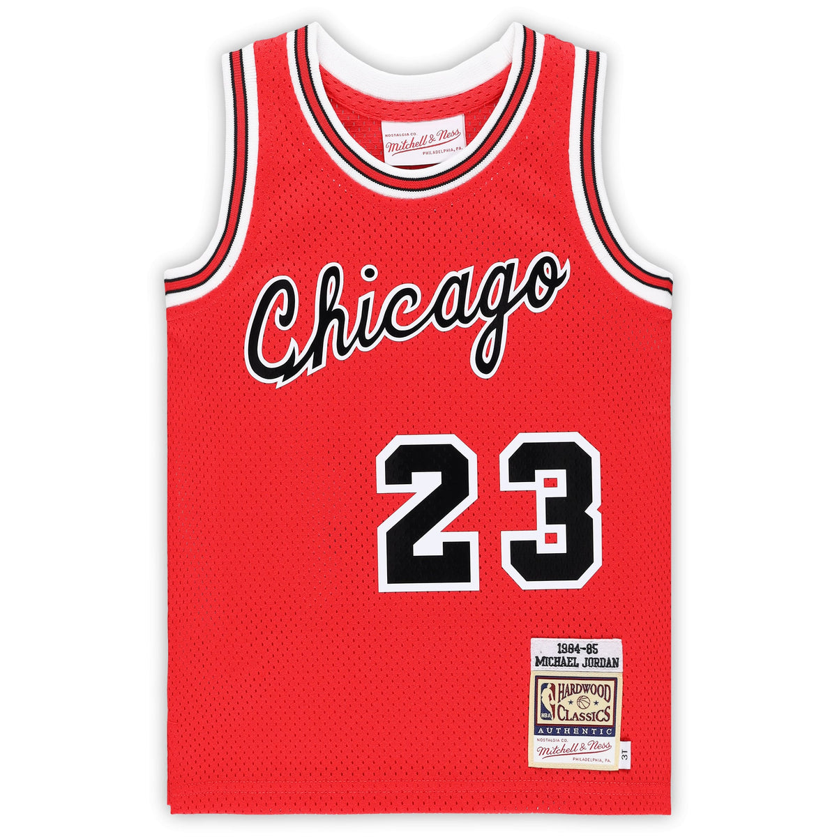 Infant Chicago Bulls Michael Jordan Mitchell & Ness Red 1984/85 Hardwood Classics Authentic Jersey
