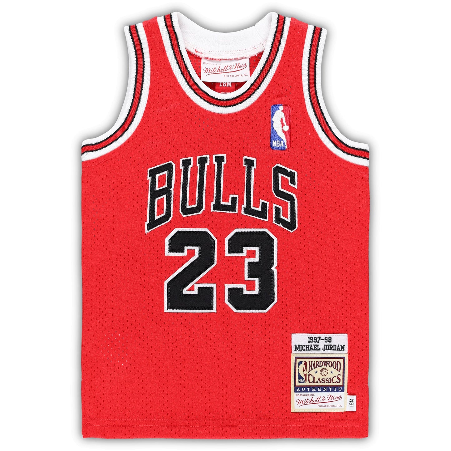 Infant Chicago Bulls Michael Jordan Mitchell & Ness Red 1985/86 Hardwood Classics Authentic Jersey