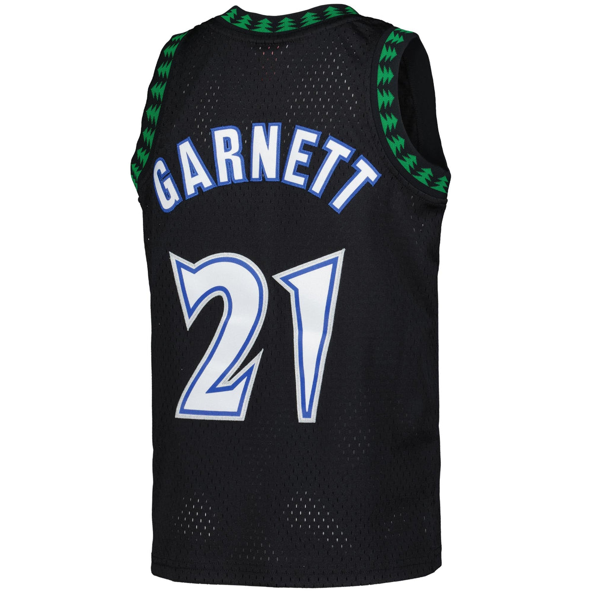 Youth Minnesota Timberwolves Kevin Garnett Mitchell & Ness Black 1997/98 Hardwood Classics Swingman Jersey
