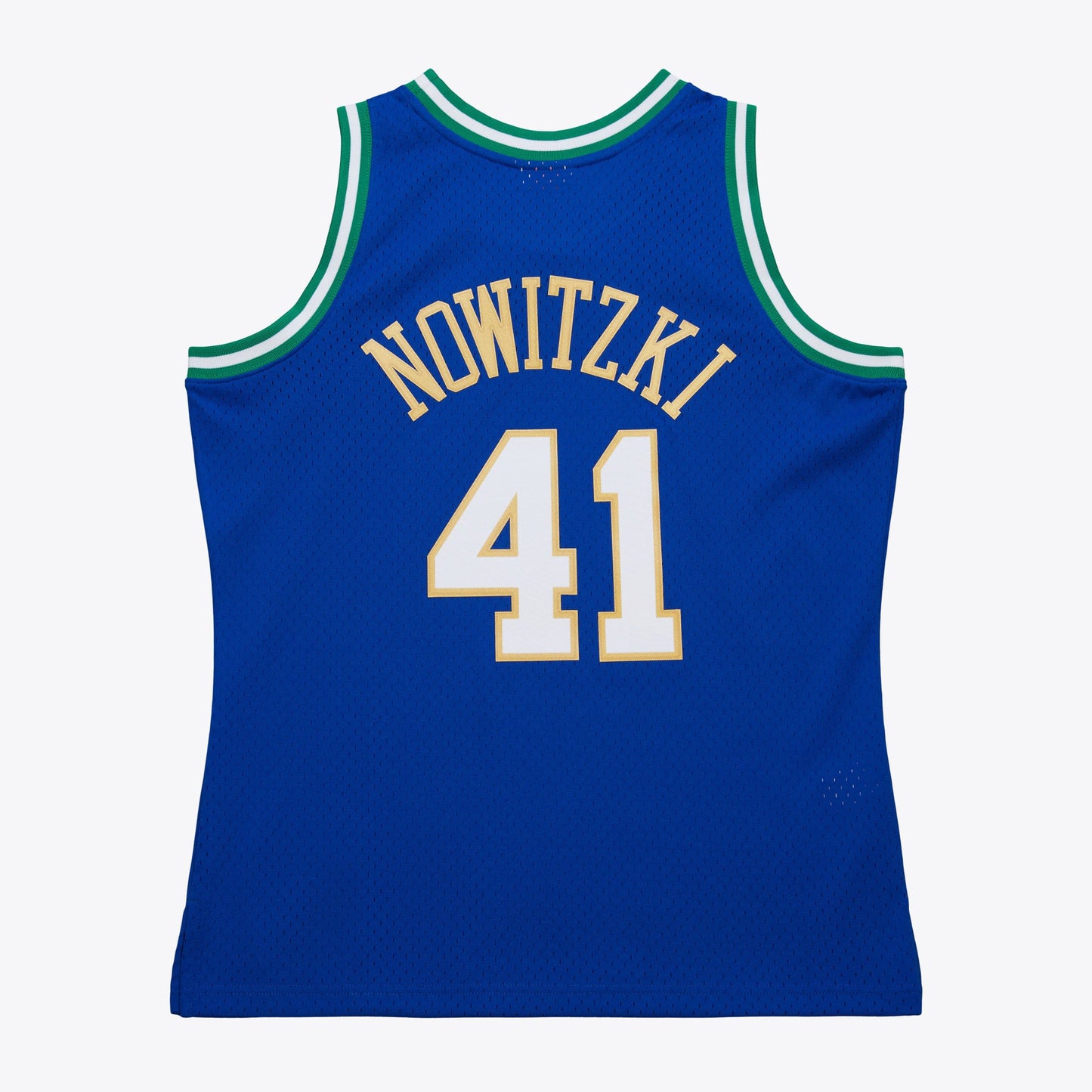 Men's Dallas Mavericks Dirk Nowitzki Royal 1998 Swingman Jersey