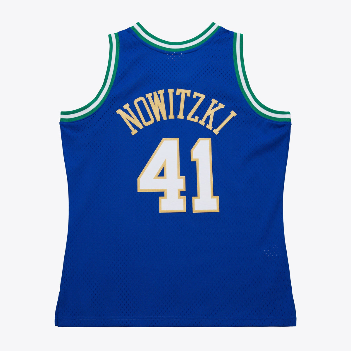 Men's Dallas Mavericks Dirk Nowitzki Royal 1998 Swingman Jersey