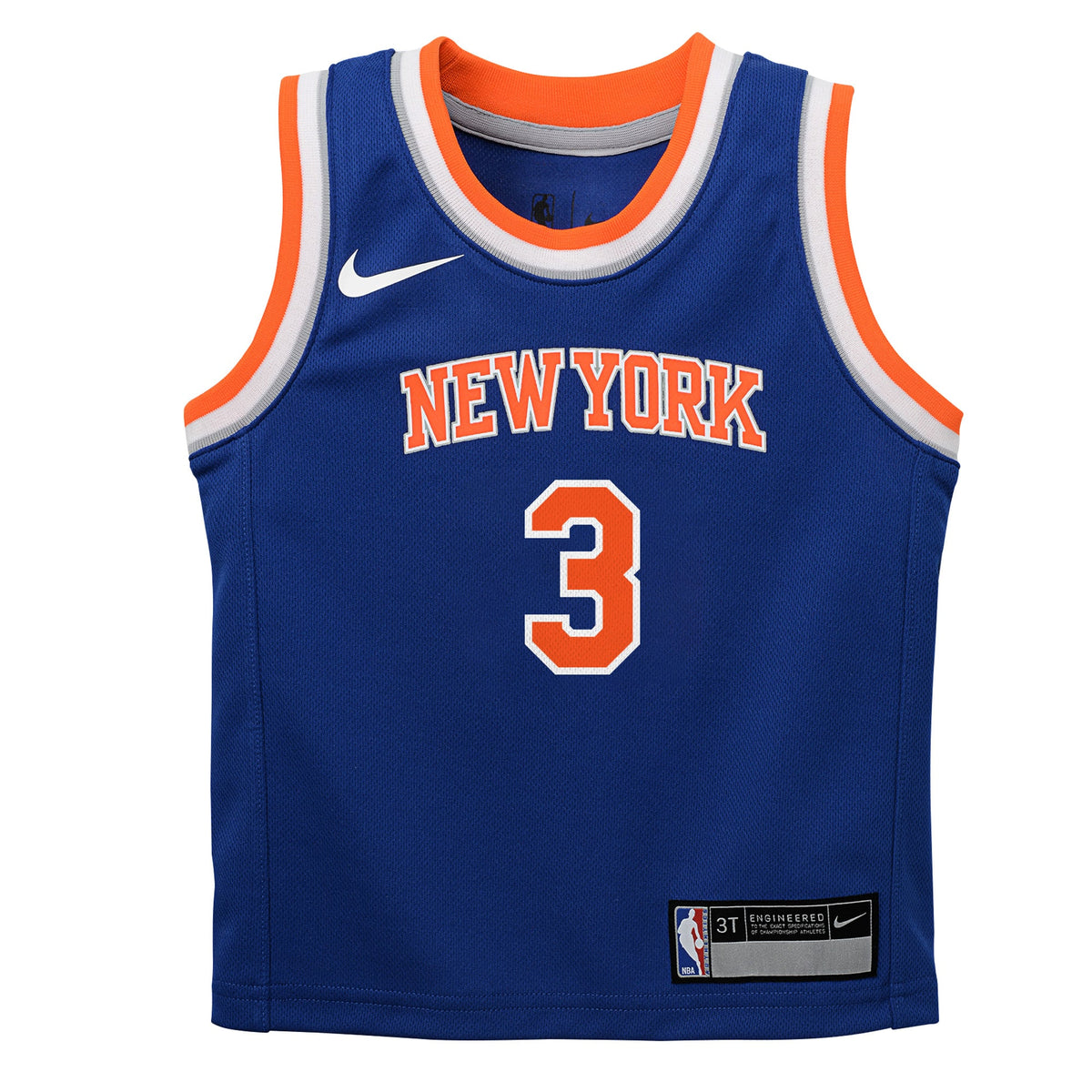 Infant New York Knicks Josh Hart Nike Blue Replica Swingman Jersey - Icon Edition
