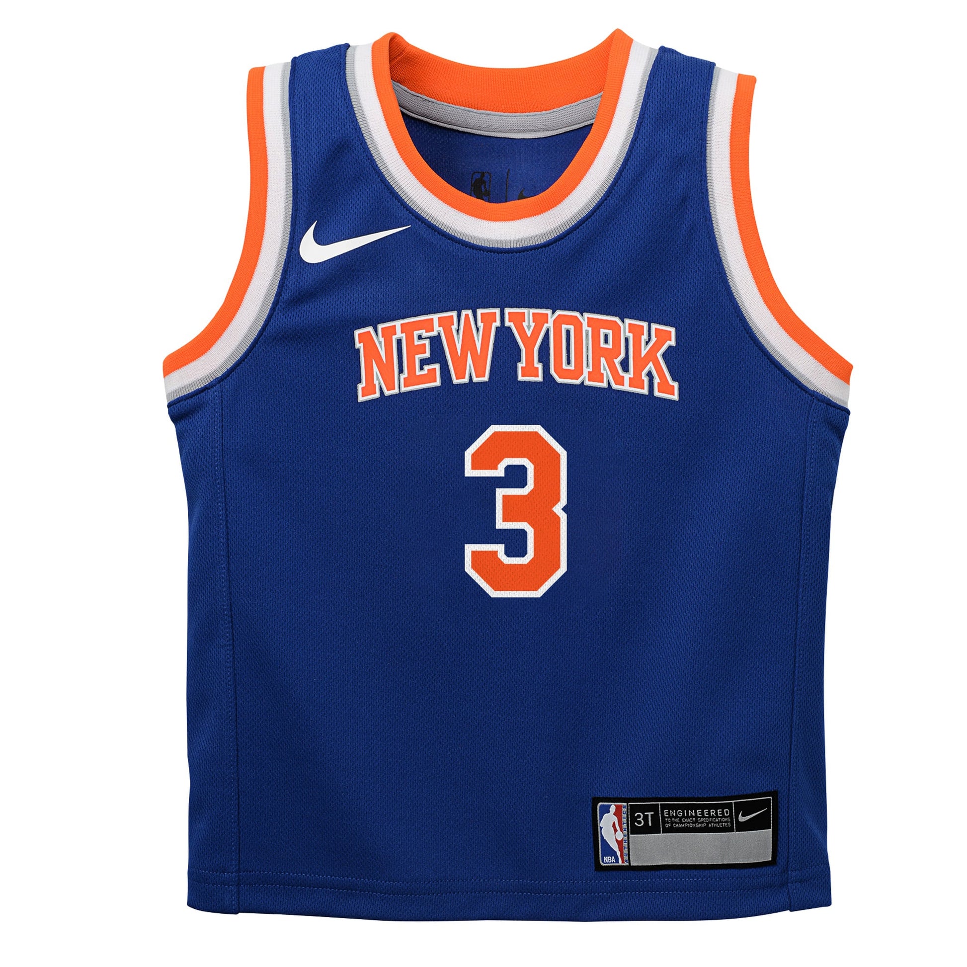 Infant New York Knicks Josh Hart Nike Blue Replica Swingman Jersey - Icon Edition