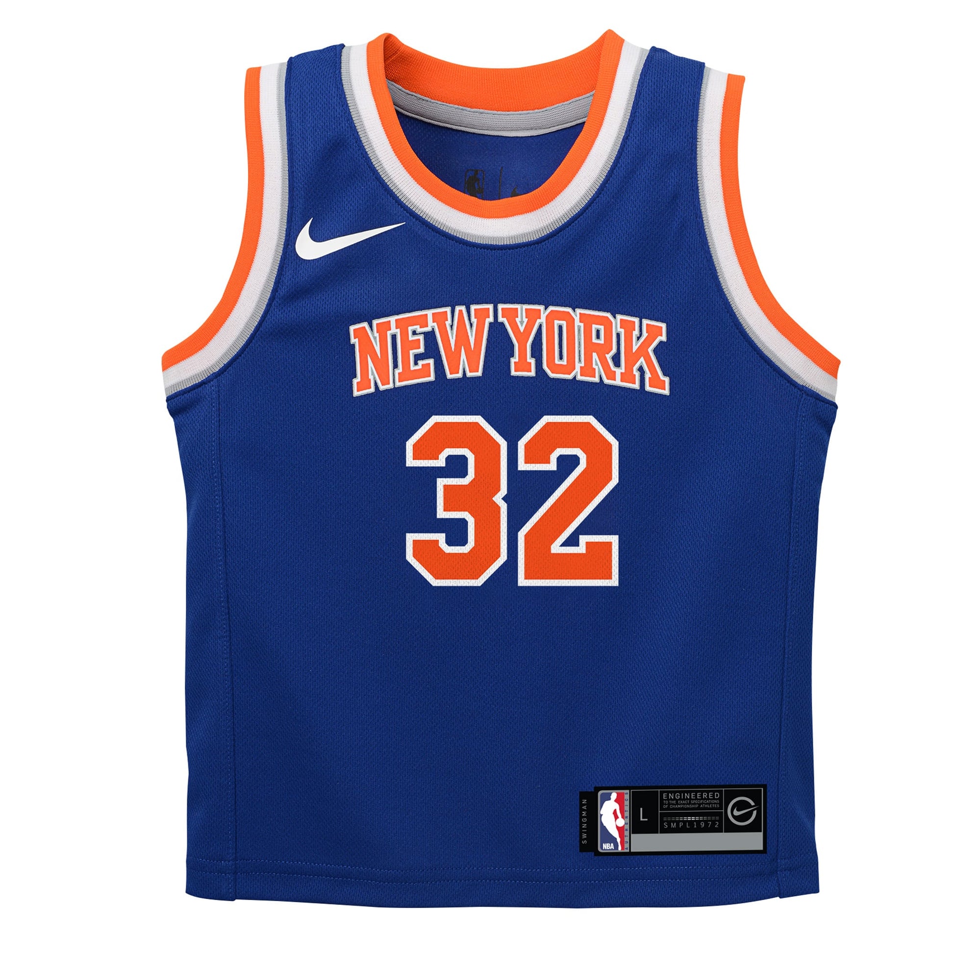 Infant New York Knicks Karl-Anthony Towns Nike Blue Replica Swingman Jersey - Icon Edition
