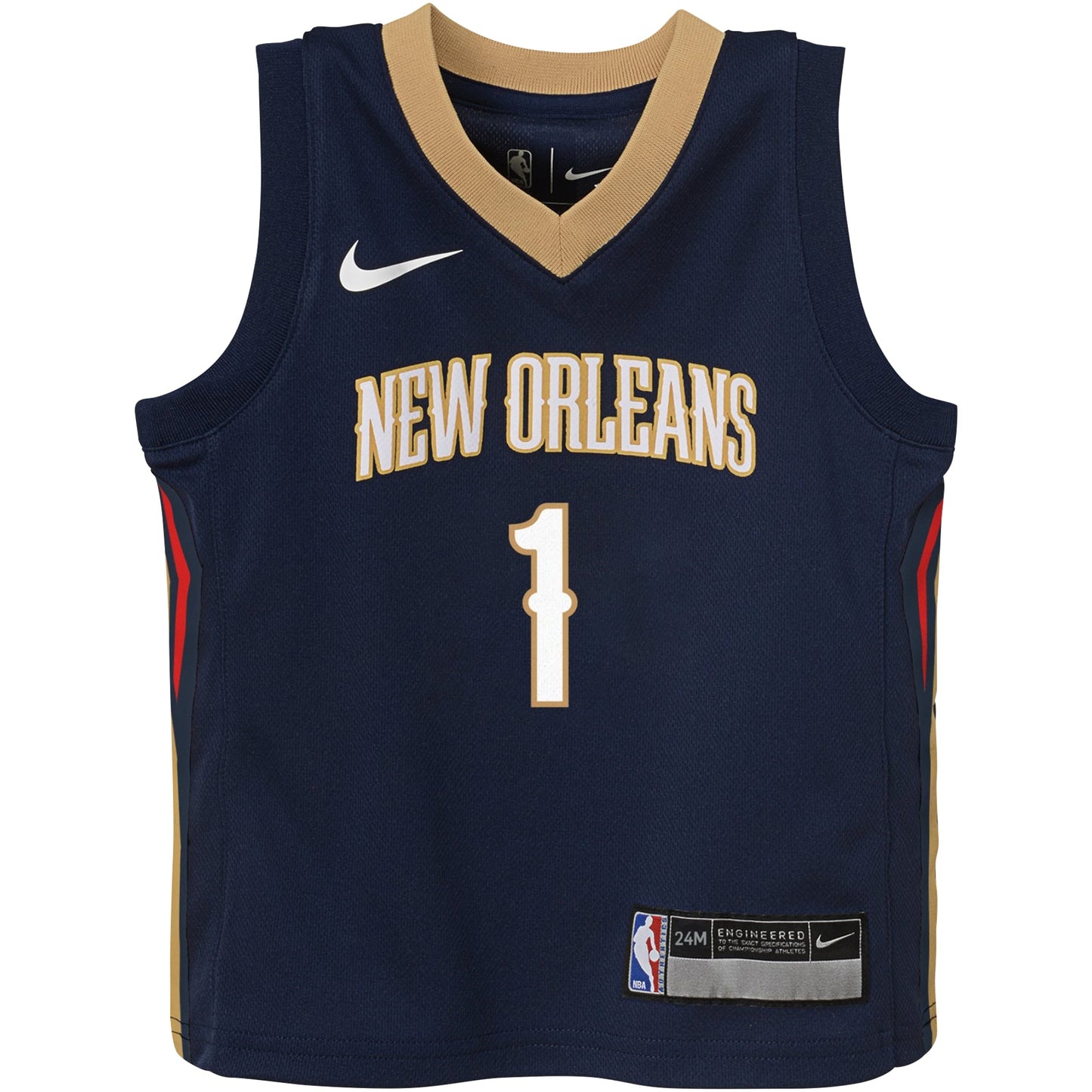 Infant New Orleans Pelicans Zion Williamson Nike Navy Swingman Player Jersey - Icon Edition