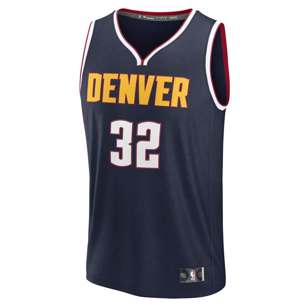 Men's Denver Nuggets Aaron Gordon Fanatics Navy Fast Break Replica Jersey - Icon Edition