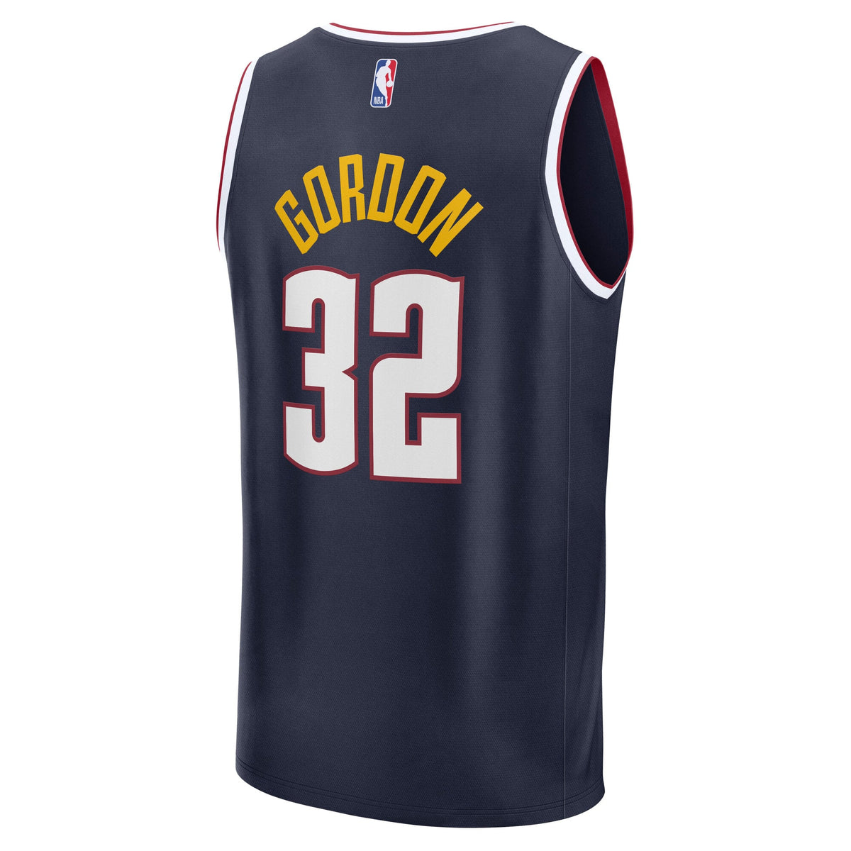 Men's Denver Nuggets Aaron Gordon Fanatics Navy Fast Break Replica Jersey - Icon Edition