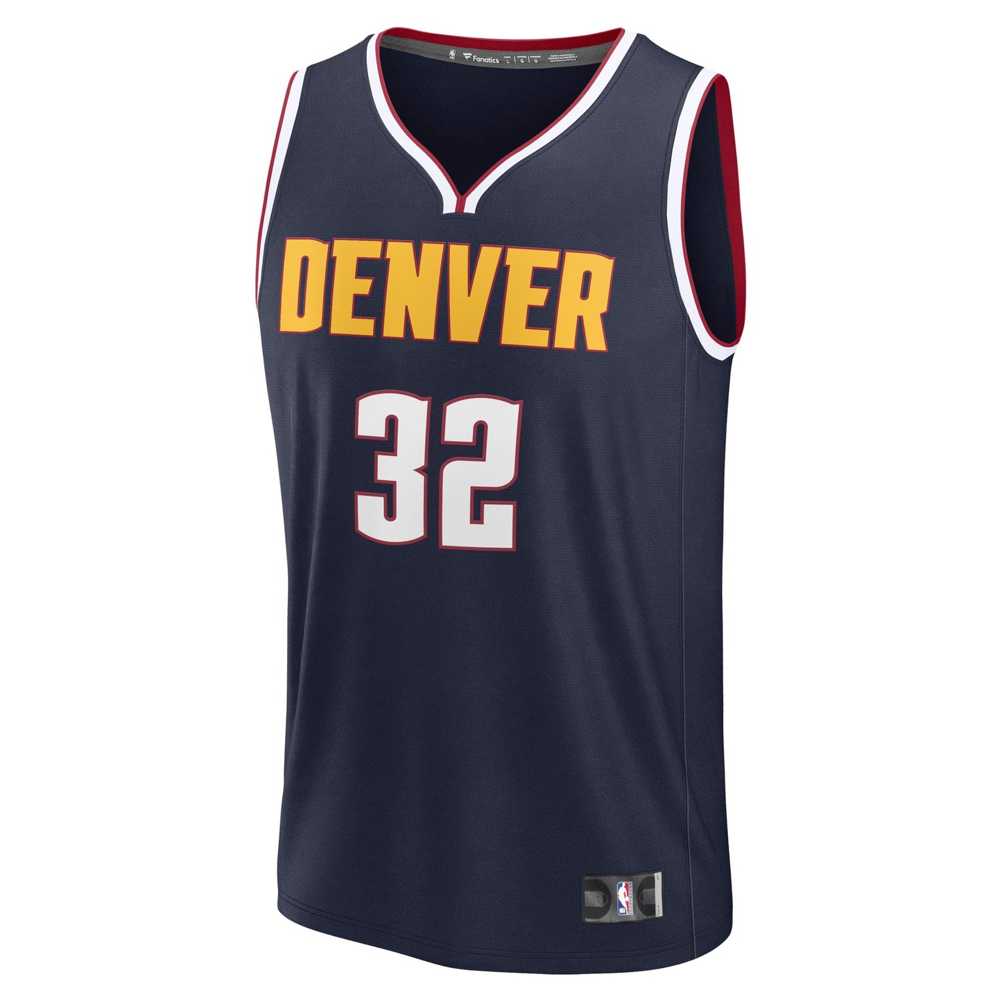 Men's Denver Nuggets Aaron Gordon Fanatics Navy Fast Break Replica Player Jersey - Icon Edition