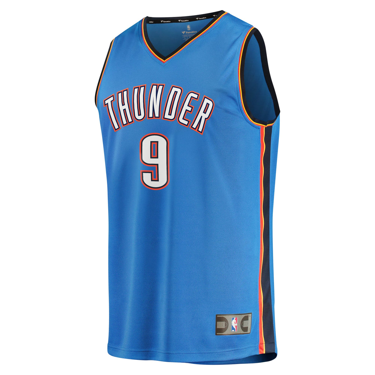 Men's Oklahoma City Thunder Alex Caruso Fanatics Blue Fast Break Replica Player Jersey - Icon Edition