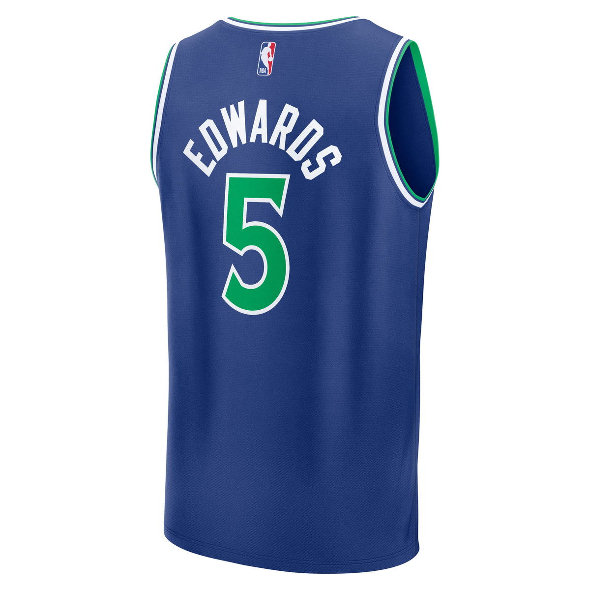 Men's Minnesota Timberwolves Anthony Edwards Fanatics Blue Fast Break Jersey - Icon Edition