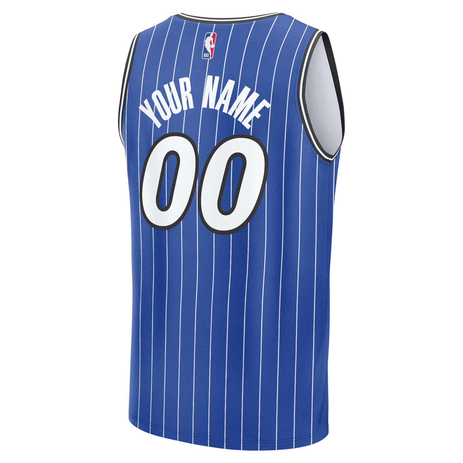 Men's Orlando Magic Fanatics Blue Fast Break Replica Custom Jersey - Icon Edition