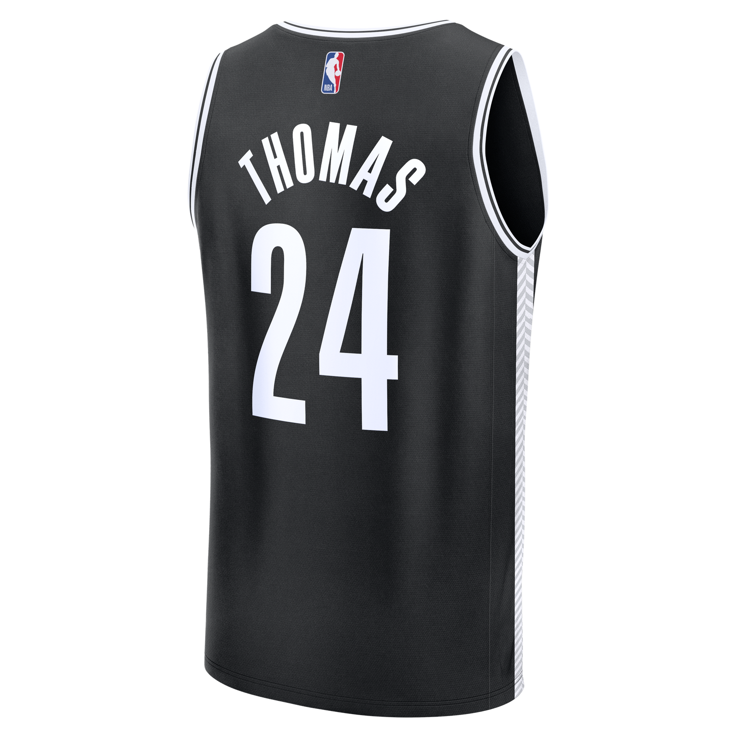 Men's Brooklyn Nets Cam Thomas Fanatics Black Fast Break Replica Jersey - Icon Edition