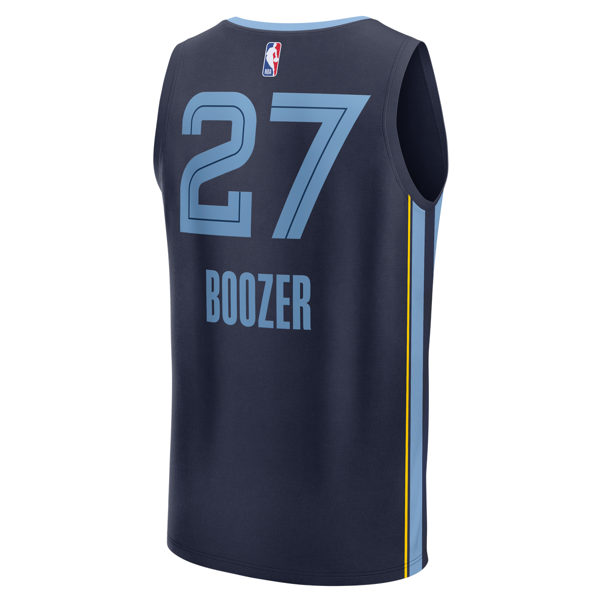 Men's Memphis Grizzlies Cameron Boozer Fanatics Navy 2026 NBA Draft First Round Pick Fast Break Jersey - Icon Edition