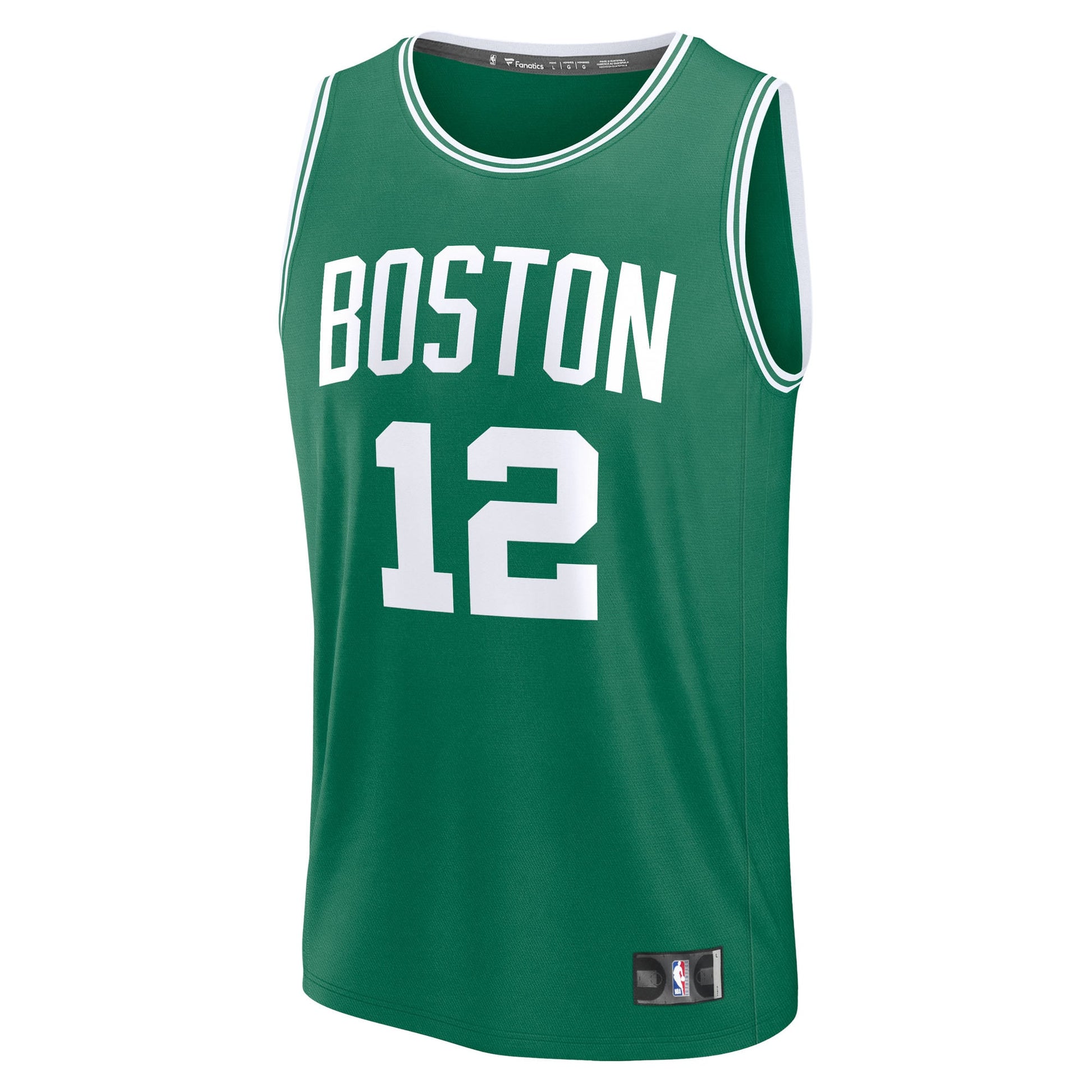 Men's Boston Celtics Chris Cenac Jr. Fanatics Green 2026 NBA Draft First Round Pick Fast Break Jersey - Icon Edition