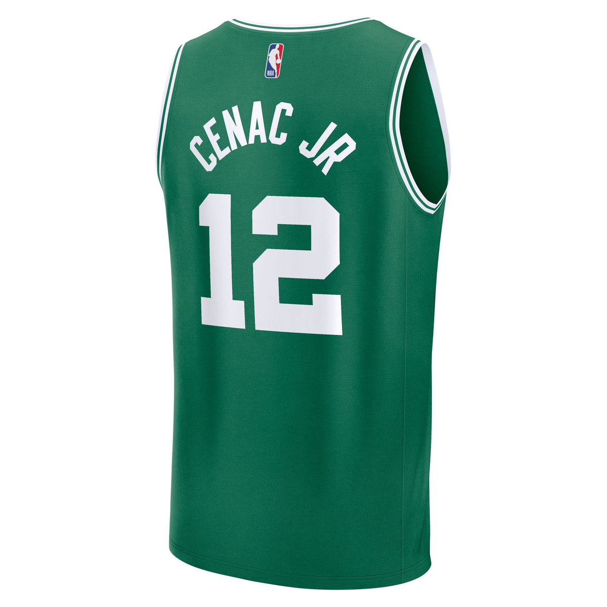 Men's Boston Celtics Chris Cenac Jr. Fanatics Green 2026 NBA Draft First Round Pick Fast Break Jersey - Icon Edition