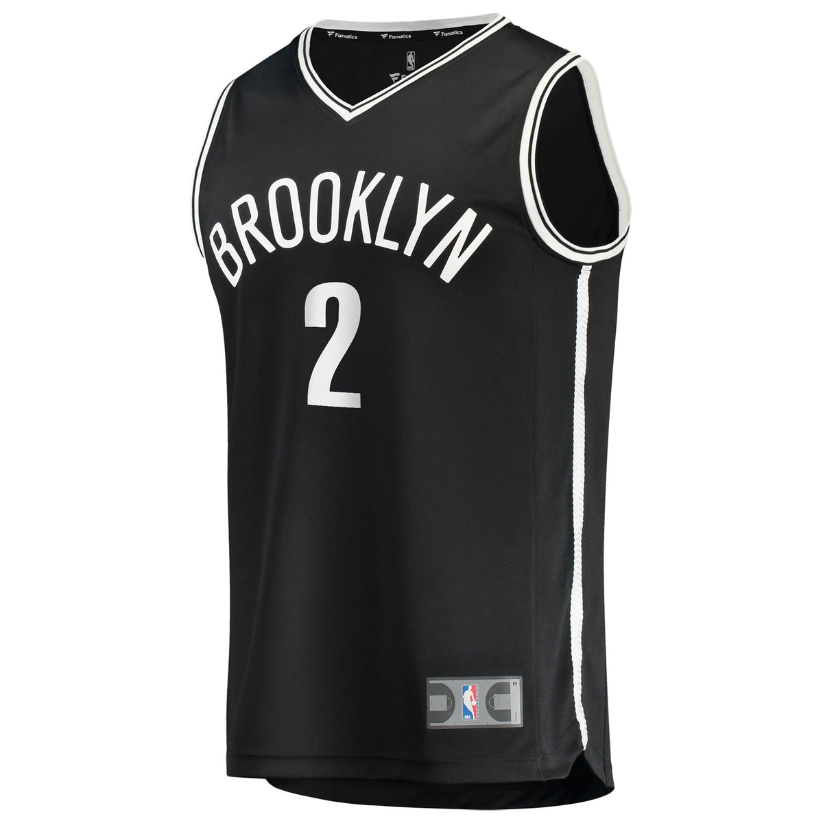 Men's Brooklyn Nets Daniel Wolf Fanatics Black Fast Break Replica Jersey - Icon Edition