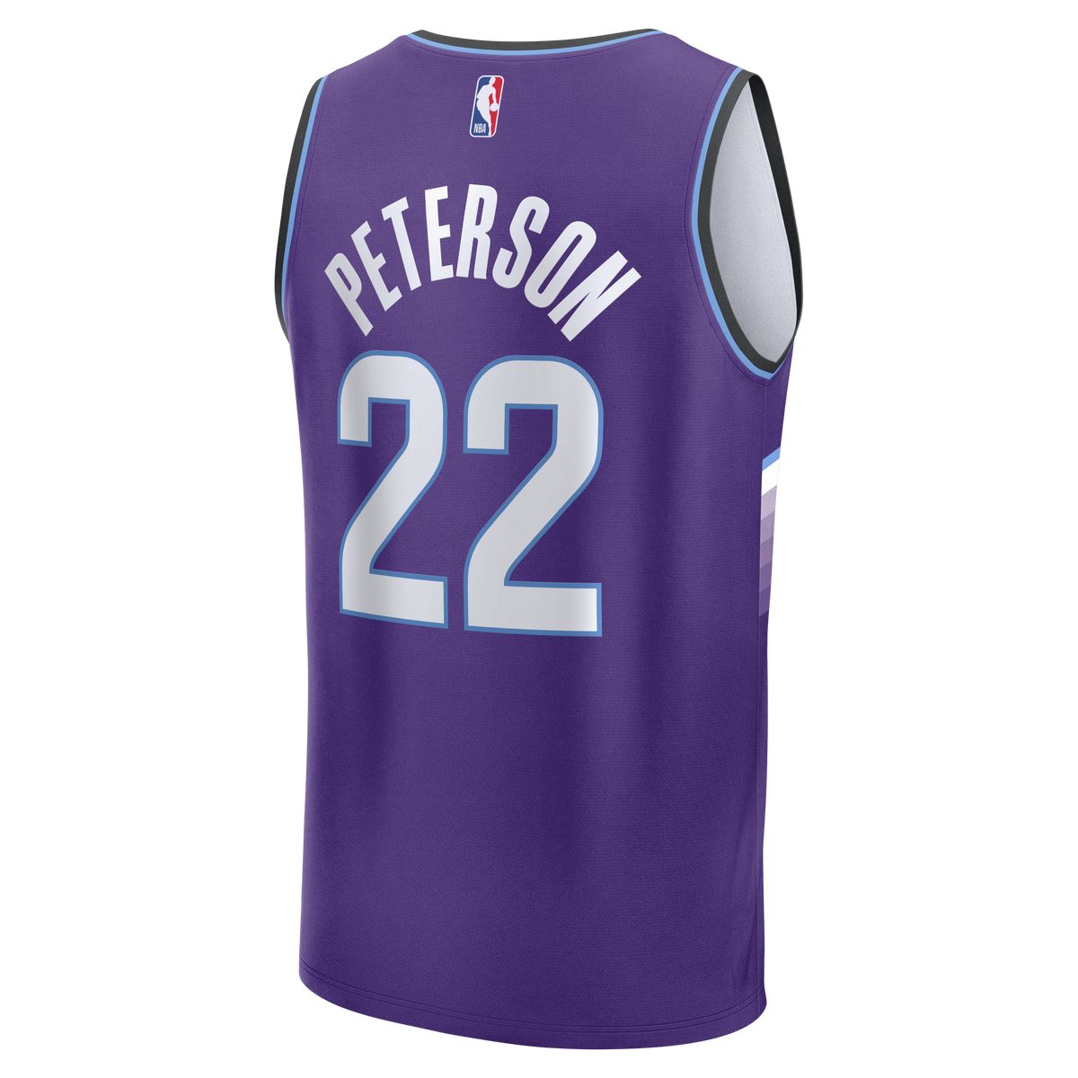 Men's Utah Jazz Darryn Peterson Fanatics Purple 2026 NBA Draft First Round Pick Fast Break Jersey - Icon Edition